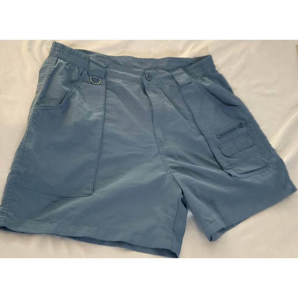 Uzzi Amphibious Gear Men’s Blue Swim Trunks Board Shorts XL Quick Dry Fishing